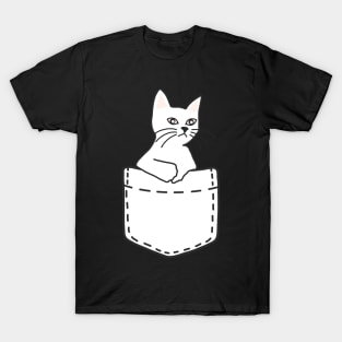 White Cat T-Shirt